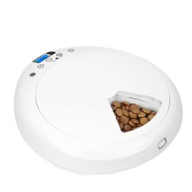 Automatic Pet Feeder - 6-Meals Portion with Digital Timer - Food Dispenser - Wet and Dry Foods