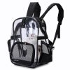 Transparent Pet Backpack - Backpack Carrier for Small Dogs or Puppies -  Breathable Mesh Window Travel Carrier Bag - Weight up To 10lbs for Travel