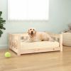 Dog Bed - Solid Pine - 29.7"x21.9"x11"