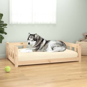 Dog Bed - 41.5"x29.7"x11" - Solid Pine