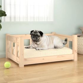 Dog Bed - 25.8"x19.9"x11" - Solid Pine