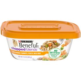 Purina Beneful - High Protein - Real Chicken Gravy Canned Dog Food - 10 oz Tub