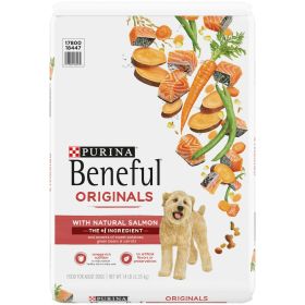 Purina Beneful Originals - Natural Salmon Dry Dog Food - 14 lb Bag