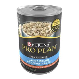 Purina Pro Plan - Chunks in Gravy -  Canned Dog Food for Adult Dogs - Chicken, 13 oz Cans (12 Pack)