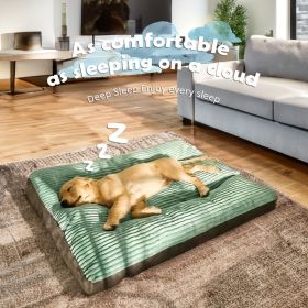 Dog Mattress - Floor Mat - Removable And Washable - Soft Comfortable Bed