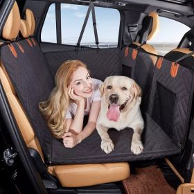 Firm Back Seat Extender for Dogs - Hard Bottom Dog Car Seat Cover _ Fido's Bed Camping Mat