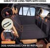 Firm Back Seat Extender for Dogs - Hard Bottom Dog Car Seat Cover _ Fido's Bed Camping Mat