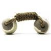 Braided Rope Toy - Durable Dog Toys for Aggressive Chewers - Teeth Cleaning - Safe Bite Resistant Toothbrush Stick for Puppies & Mid-Sized