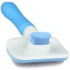 Self-Cleaning Dog Brush For Shedding & Dematting