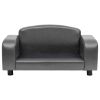 Dog Sofa - Faux Leather - Gray - 31.5"x19.7"x15.7"