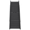 Folding Dog Ramp - Black Plastic - 60.2"x15.7"x4.9"