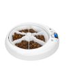 Automatic Pet Feeder - 6-Meals Portion with Digital Timer - Food Dispenser - Wet and Dry Foods