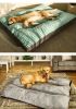 Dog Mattress - Floor Mat - Removable And Washable - Soft Comfortable Bed