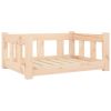 Dog Bed - 25.8"x19.9"x11" - Solid Pine