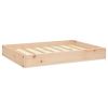 Dog Bed -28.1"x21.3"x3.5" -Solid Pine