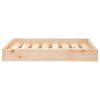 Dog Bed -28.1"x21.3"x3.5" -Solid Pine