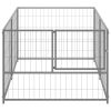 Dog Kennel - Silver - 78.7" x 39.4" x 27.6" (L x W x H)