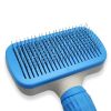 Self-Cleaning Dog Brush For Shedding & Dematting