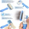 Self-Cleaning Dog Brush For Shedding & Dematting