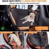 Firm Back Seat Extender for Dogs - Hard Bottom Dog Car Seat Cover _ Fido's Bed Camping Mat