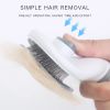 Pet Comb Stainless Steel Needle Comb Dog And Cat Hair Removal Floating Hair Cleaning Beauty Skin Care Pet Dog Cleaning Brush